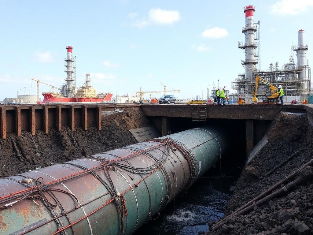Anode Installation Works at Regas Terminal Pengerang (RGTP)